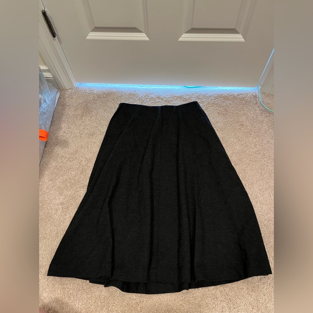 A line winter skirt